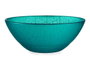 Vivalto Bol en verre turquoise 15 cm – Saladier décoratif (Set de 24)