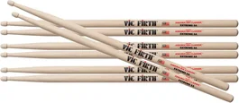 Vic Firth Paquet Baquetas American Classic X5A 4 Paires (3+1) Hickory 16,5" 41,91 cm USA