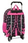 Safta Moch 180+carro 905 Kuromi 33x42x14 cm, mallette et chariot, pour enfant à partir de 3 ans