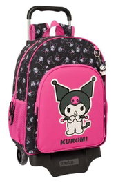 Safta Moch 180+carro 905 Kuromi 33x42x14 cm, mallette et chariot, pour enfant à partir de 3 ans