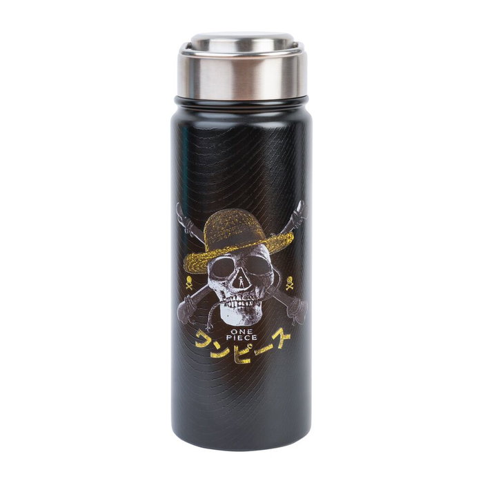 ERIK - Gourde isotherme en acier inoxidable One Piece 500ml avec bouchon hermétique et double paroi pour maintien de la température