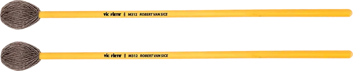 VICFIRTH M312 Robert Van Sice Baguettes pour Vibraphone Médium Douces