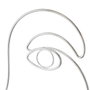 BigBuy Home Figurine Décorative Blanc Argenté Céramique Fer