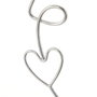 BigBuy Home Figurine Décorative Blanc Argenté Céramique Fer