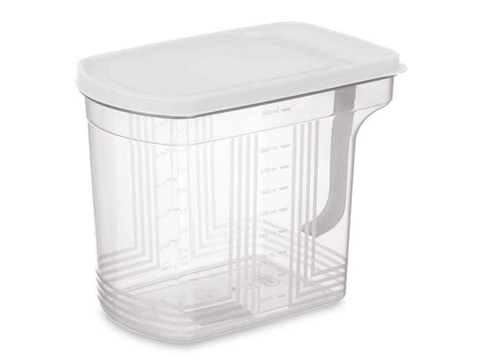 KINVARA Organisateur ASA 2,5 L Gris-Transparente