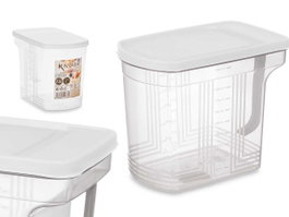 KINVARA Organisateur ASA 2,5 L Gris-Transparente