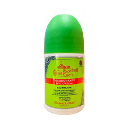 Alvarez Gomez Déodorant Roll-On Eau Fraîche - Fraîcheur Pure et Parfum Caractéristique de l'Eau de Cologne Concentrée