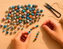 Innspiro Mélange de Perles en Céramique, 300g, 100 unités environ