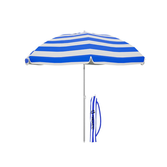 Parasol de plage Marbueno SUMMER 10216AO Bleu foncé 160 cm