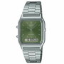 Montre Unisexe Casio EDGY COLLECTION SUNRAY DIAL - GREEN MOSS Vert Argenté