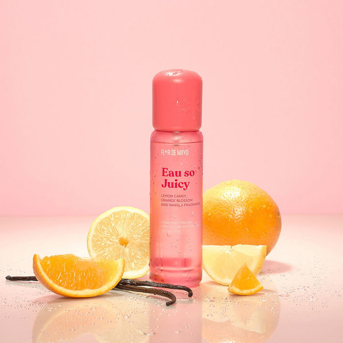Flor De Mayo Parfum Cheveux et Corps Juicy Flor de Mayo 80 ml - Notes Fruitées et Florales pour Femme