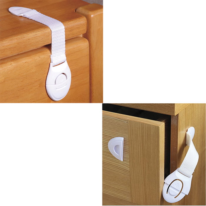 ORYX Protector Cierre Seguridad Frigorífico / Cajon (Bister 2 Piezas)