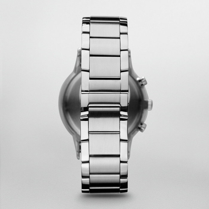 Armani AR2434 Argenté avec Cadran Noir
