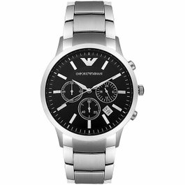 Armani AR2434 Argenté avec Cadran Noir