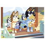 Educa - Puzzle en bois Bluey - 100 pièces - Puzzle pour enfant de 6 à 8 ans - Produit en espagnol et anglais