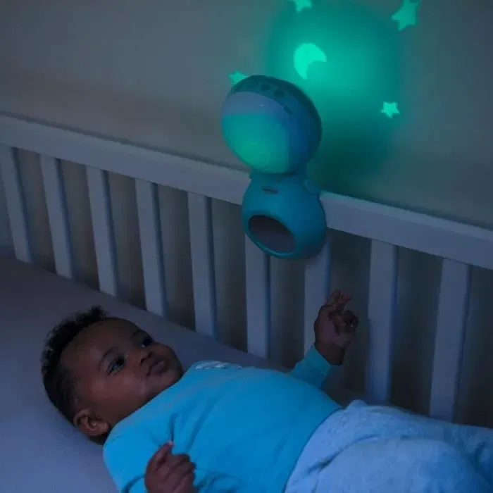 Infantino Jolis Reves Mobile Projecteur Musical 3 en 1 - Mobile, projecteur et veilleuse pour bébé avec berceuses et animaux