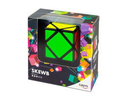 Cayro Skewb - Cube de puzzle rotatif en 3D - Recommandé à partir de 6 ans - Langues: Espagnol, Anglais, Portugais, Français, Italien, Allemand