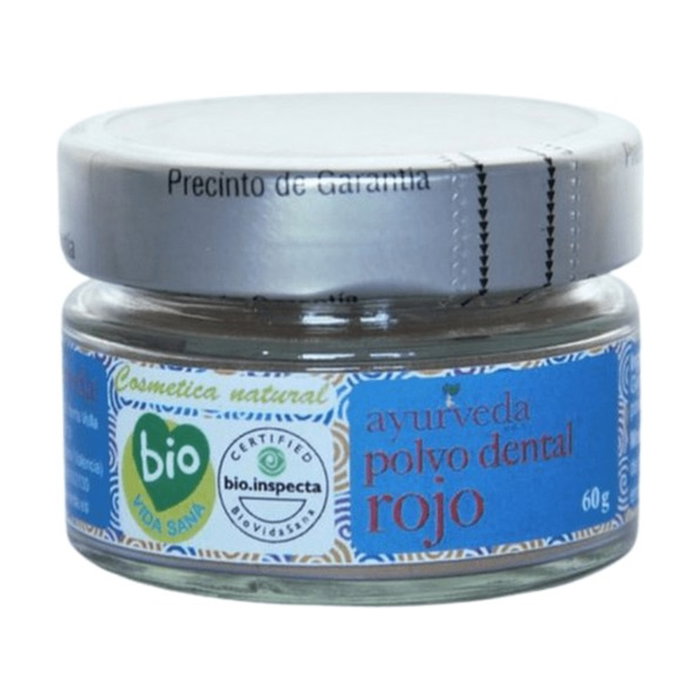 Ayurveda Polvo dental rojo 60g Ayurveda Polvo dental rojo 60g