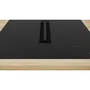 Bosch PVS611B16E Table de cuisson aspirante à induction 60 cm, 4 foyers, 7400 W, noir, technologie Touch Select et Combizone