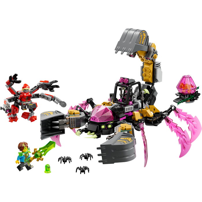 LEGO DREAMZzz 71513 La Pelleteuse Scorpion des Cauchemars - Jouet de Construction 2-en-1
