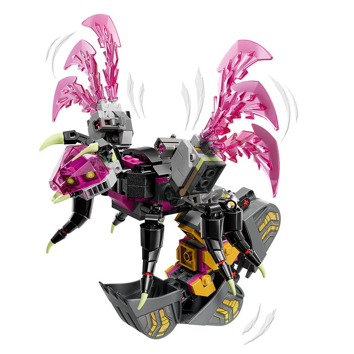 LEGO DREAMZzz 71513 La Pelleteuse Scorpion des Cauchemars - Jouet de Construction 2-en-1