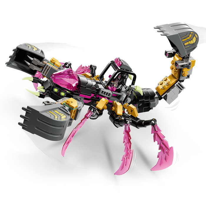 LEGO DREAMZzz 71513 La Pelleteuse Scorpion des Cauchemars - Jouet de Construction 2-en-1