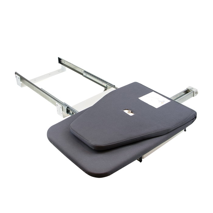 Emuca Planche à repasser pliable et pivotante pour meuble Iron 180