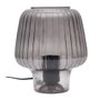 Home Deco Factory Lampe de Table en Verre Gris Collection LOUNGE