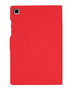 ELBE FU-006 - Housse de protection pour Samsung Galaxy Tab A7 2020 (10.4 pouces) - Polycarbonate et tissu PU résistant aux rayures - Rouge diamant