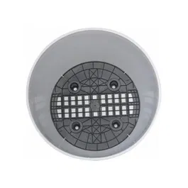 Riviera Riviera Eva New - Pot de fleurs rond en plastique - D 35 cm x H 33 cm - Capacité 24.5 L - Bleu