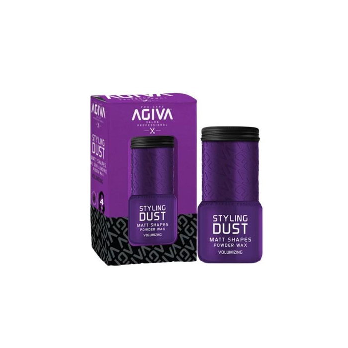 Agiva Styling Dust Matt Shapes Powder Wax 20 g - Poudre Texturisante Volumatrice et Mate pour Coiffure Agiva Styling Dust Matt Shapes Powder Wax 20 g - Poudre Texturisante Volumatrice et Mate pour Coiffure
