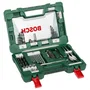 Bosch Accessories 2607017191 V-Line TiN Set de 68 pièces - Forets universels pour métal, bois, béton avec couteau et tige magnétique