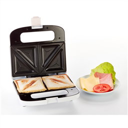 Ariete 1984 Sandwichera - Plaques antiadhésives pour 2 sandwichs, coupe et rangement compact vertical Ariete 1984 Sandwichera - Plaques antiadhésives pour 2 sandwichs, coupe et rangement compact vertical