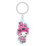 Sakami Merchandise porte-clés Sanrio My Melody Pink Black Party Series 7 cm