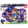 Educa Poster Puzzle 250 Pièces Sonic Prime 20026 - Puzzle 100 x 70 cm avec Colle FIX PUZZLE - Dès 8 ans