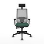 Piqueras y Crespo Chaise de Bureau 1D066G1 Vert Bouteille et Gris