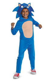 Jakks Pacific - Déguisement Sonic 3 Le Film Taille S (4-6 ans) - Modèles Assortis