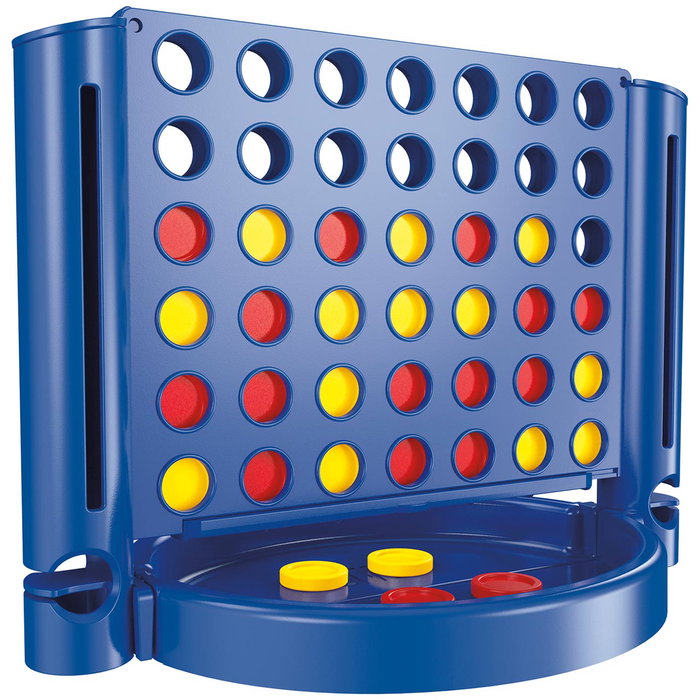 Hasbro Gaming - Jeu Connect 4 Voyage Portatif F8253 - Version Classique Compacte - À partir de 6 ans
