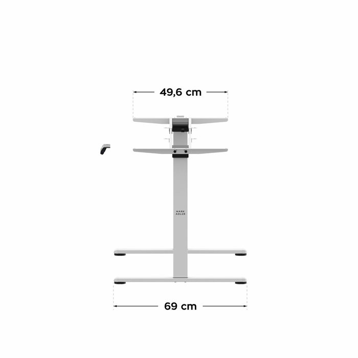 Support réglable Mark Adler MA-XENO 4.5 WHITE Blanc