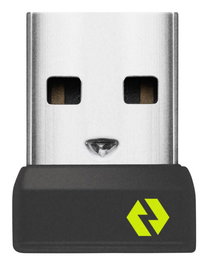 Logitech Logi Bolt - Récepteur USB Type-A pour souris et clavier sans fil professionnels - Connexion sécurisée Bluetooth Low Energy