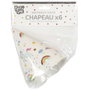 Party Time Lot de 6 chapeaux de fête licorne
