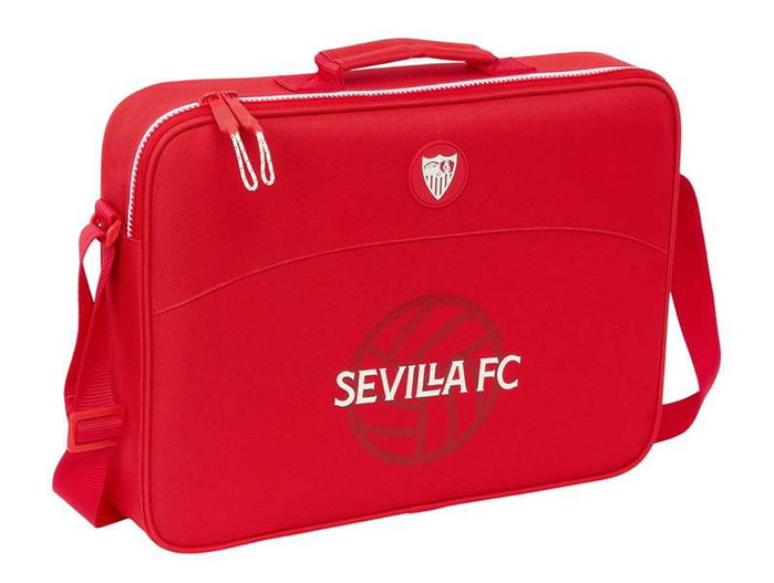 Safta - Sac à dos scolaire Sevilla FC, Dimensions: 38 x 28 x 6 cm, Produit en espagnol Safta - Sac à dos scolaire Sevilla FC, Dimensions: 38 x 28 x 6 cm, Produit en espagnol