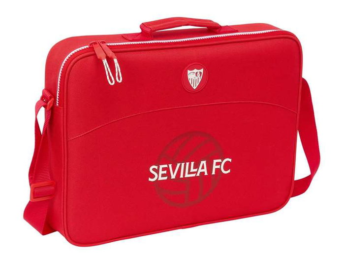 Safta - Sac à dos scolaire Sevilla FC, Dimensions: 38 x 28 x 6 cm, Produit en espagnol Safta - Sac à dos scolaire Sevilla FC, Dimensions: 38 x 28 x 6 cm, Produit en espagnol
