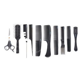 Bifull Set de 9 Peignes et Ciseaux