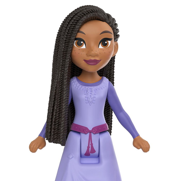 Mattel Pack de 9 Figurines Disney Wish avec Star - Figurines Asha, Dahlia, Dario, Safi, Bazeema, Simon, Hal, Gabo et Star - Version Multilingue (Français)