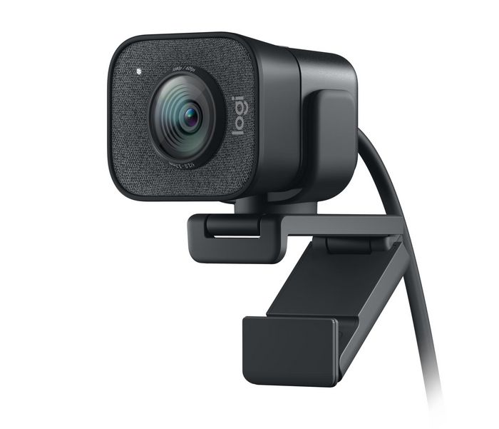 Logitech StreamCam - Caméra de streaming USB-C Full HD 1080p à 60 fps, mise au point automatique IA, verticale, pour YouTube/Twitch
