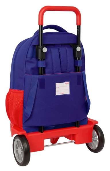 Safta Mochila Compact Evol Ext Atco De Madrid - Grand sac à dos à roulettes extensible, dimensions: 33x45x22 cm, âge minimum recommandé: 3 ans Safta Mochila Compact Evol Ext Atco De Madrid - Grand sac à dos à roulettes extensible, dimensions: 33x45x22 cm, âge minimum recommandé: 3 ans