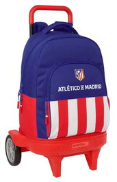 Safta Mochila Compact Evol Ext Atco De Madrid - Grand sac à dos à roulettes extensible, dimensions: 33x45x22 cm, âge minimum recommandé: 3 ans