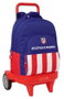Safta Mochila Compact Evol Ext Atco De Madrid - Grand sac à dos à roulettes extensible, dimensions: 33x45x22 cm, âge minimum recommandé: 3 ans