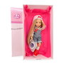 Berjuan 5820-21 - Éva Articulée, Petite Poupée Mannequin Articulée en Tenue de Denim, Âge 3 ans et plus